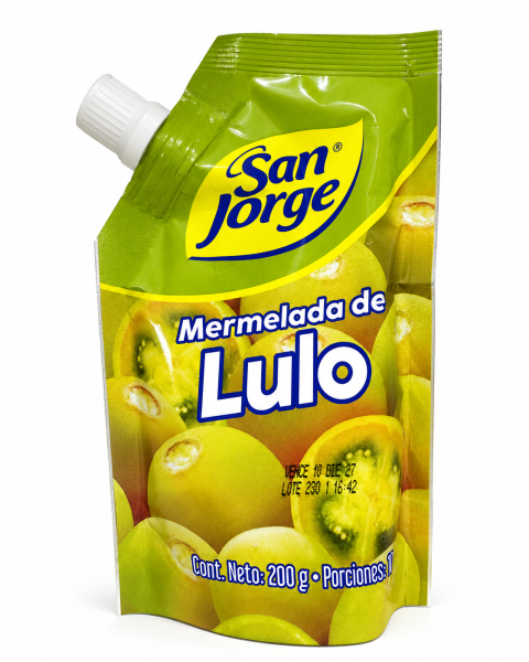 MERMELADA DE LULO DOYPACK 200gr SAN JORGE